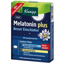 Kneipp Melatonin plus – Besser einschlafen 30 St