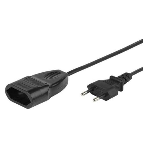 Vivanco Euro Verlängerung 3m (3 m, CEE 7/3) (VVELEXTIT3025K)