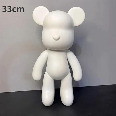 Inspire Essentials Creative DIY Fluid Bear Sculpture Graffiti Art Home Decor Toy 12.99 Inches