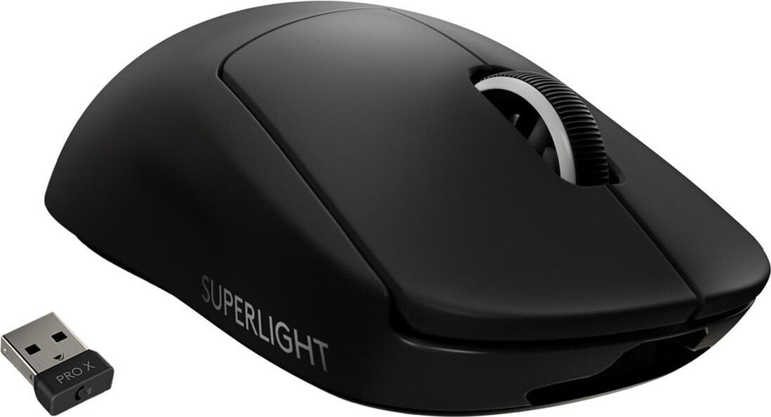 Logitech G PRO X SUPERLIGHT draadloze gamingmuis - Zwart