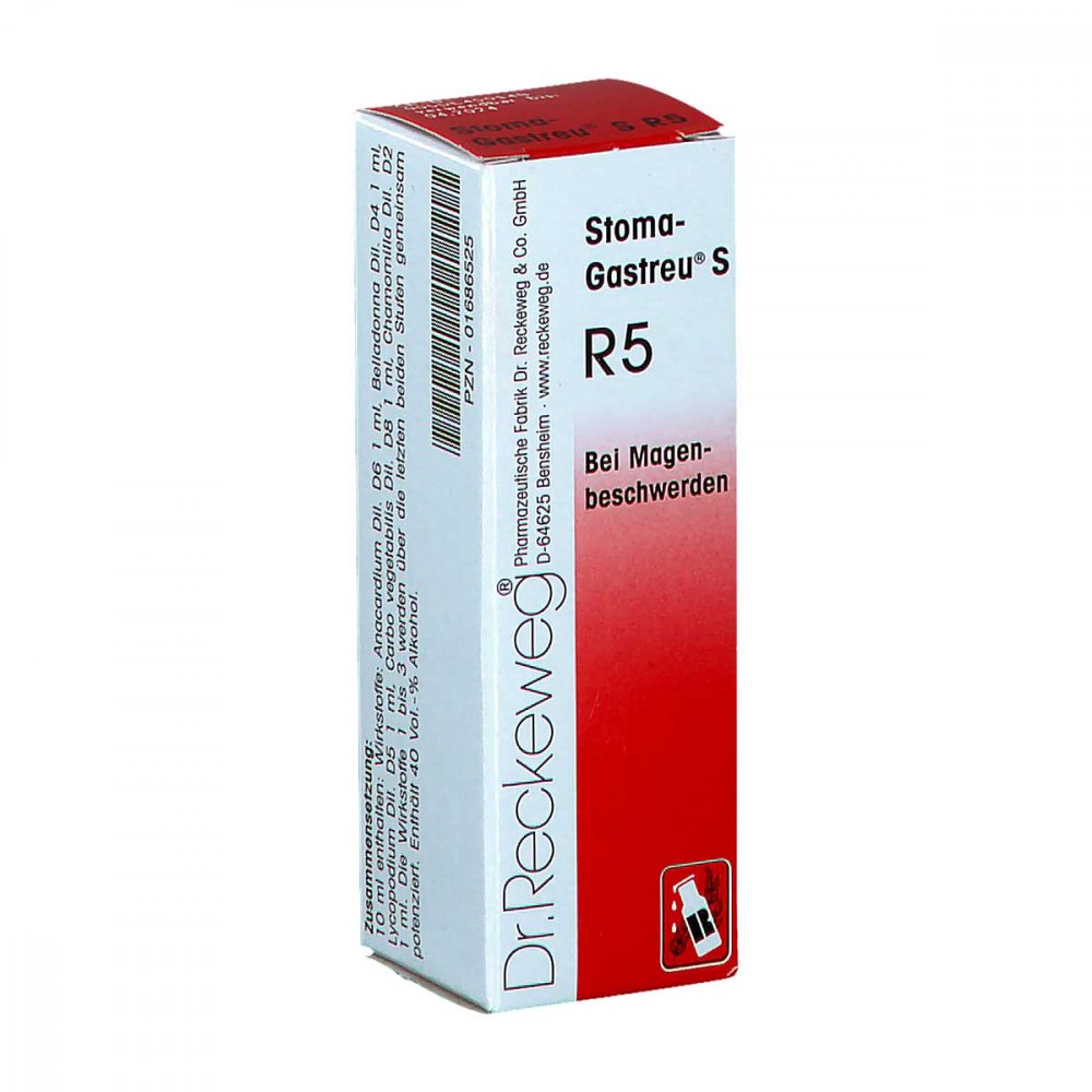Dr.RECKEWEG & Co. GmbH Stoma Gastreu® S R5 Tropfen zum Einnehmen 01686525