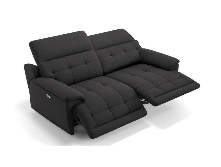 Stoff Couchgarnitur VEGAS 3-Sitzer Sofa Garnitur
