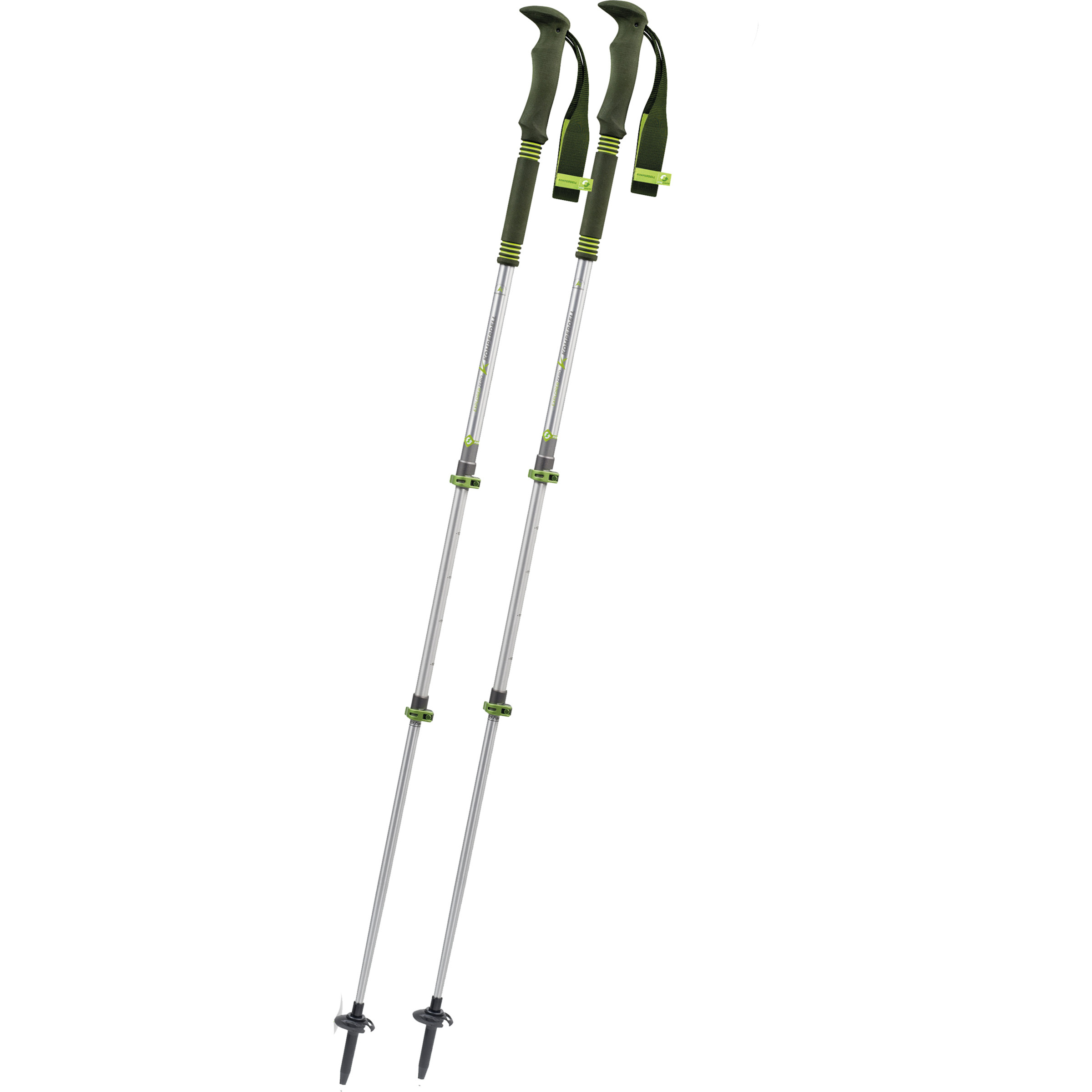 Komperdell Explorer Zero Trekkingstöcke Wanderstöcke & Trekkingstöcke silber Größe 105-140cm Camping