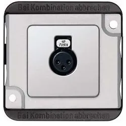 Merten Audio-Steckbuchse mat/si 460860
