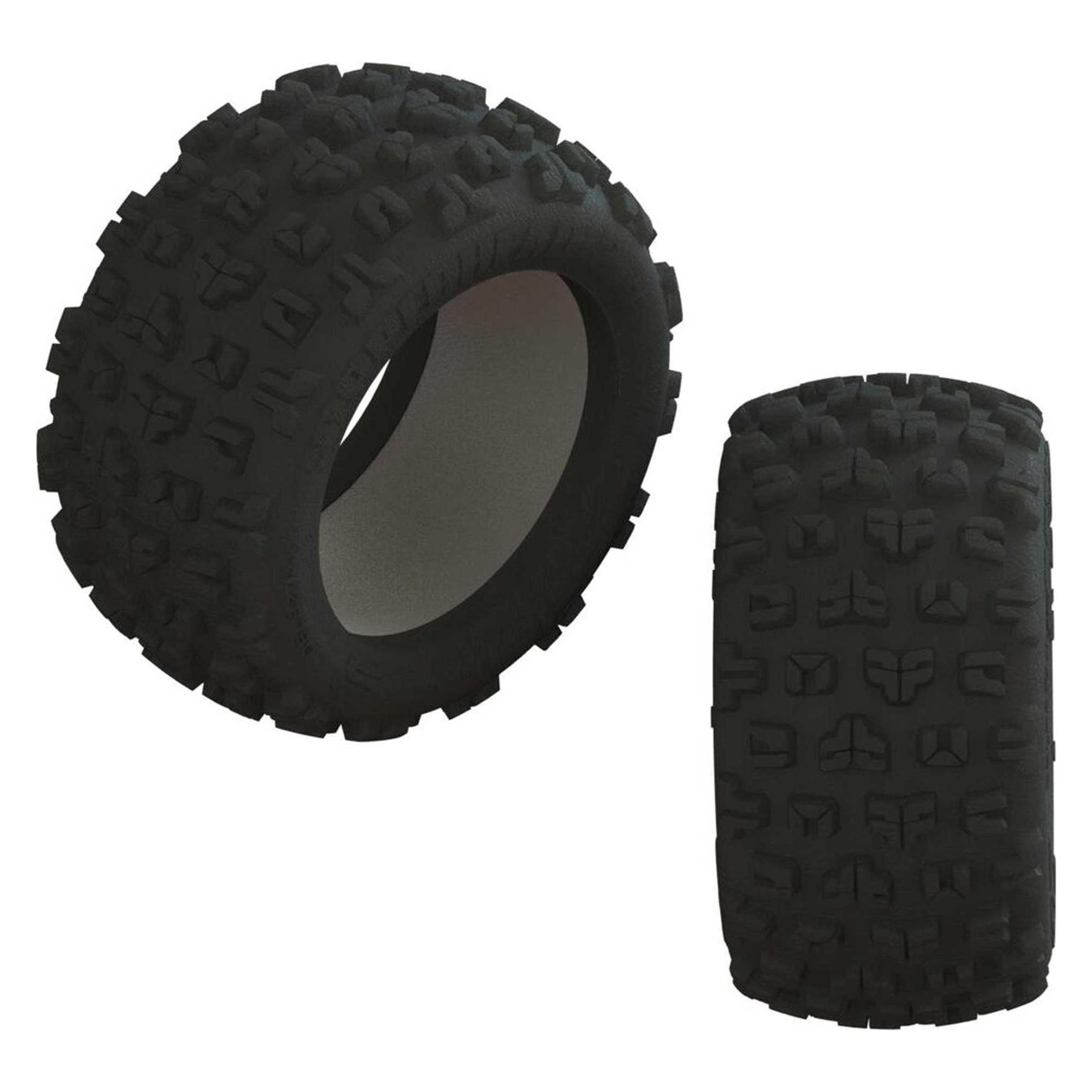 Arrma dboots copperhead2 lp tire & inserts (2) (ARA520060)