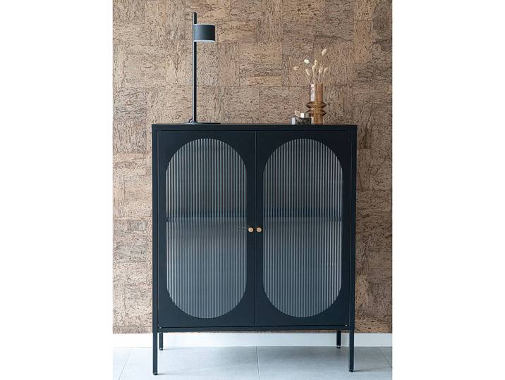 Kommode Adela 90cm Schwarz