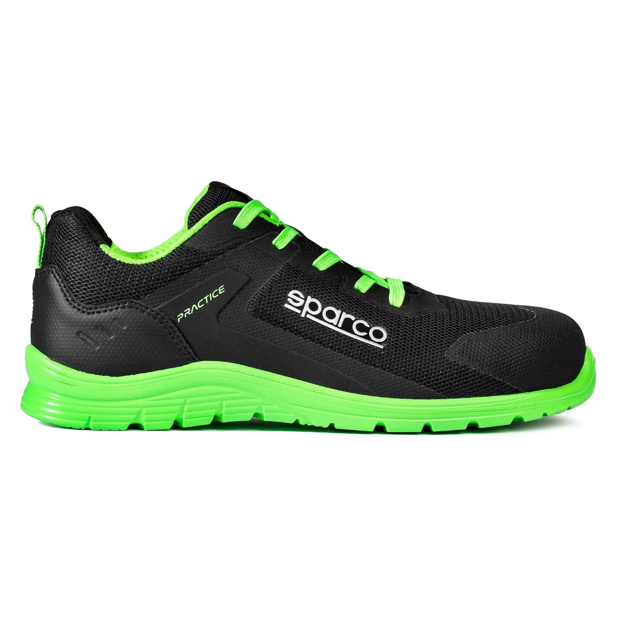 Sparco Sicherheitsschuhe Rinus S1PS ESD metallfrei, Kompositkappe (38) (PRACTICE ADV RINUS NRVF NOIR)