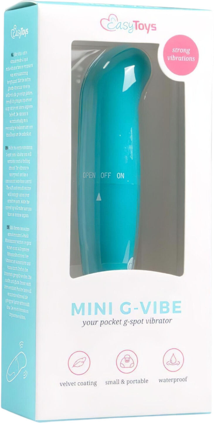 EasyToys Mini G-Vibe - G-Spot Vibrator (Blue)