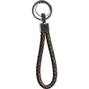 BASI Schlüsselband 0006-0161-SCHW, schwarz, PVC-Band, 13,5cm, 2 Schlüsselringe