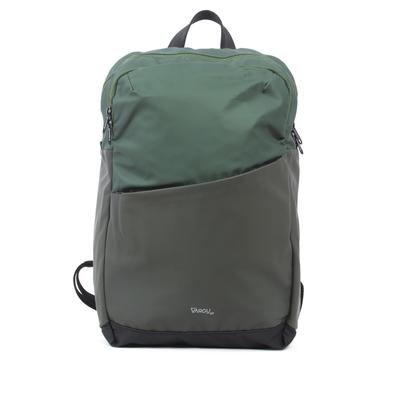 Laptoprucksack VARGU "HENEL 1", Damen, Gr. B/H/T: 28cm x 42cm x 13cm, onesize, grün (olive, dunkelgrün), Polyethylen, Rucksäcke Laptoprucksack, mit recyceltem PET