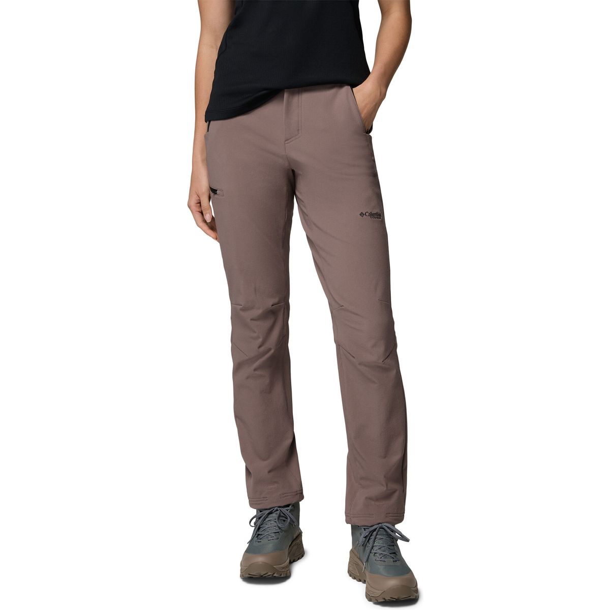 Columbia Women’s Tennent Mountain Softshell Trousers iron (254) Regular 10 217267-2172671-254-10-Regular