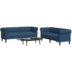 vidaXL, Sofa + Bettsofa, Waranville (2-Sitzer + 3-Sitzer) (Polstergruppe)