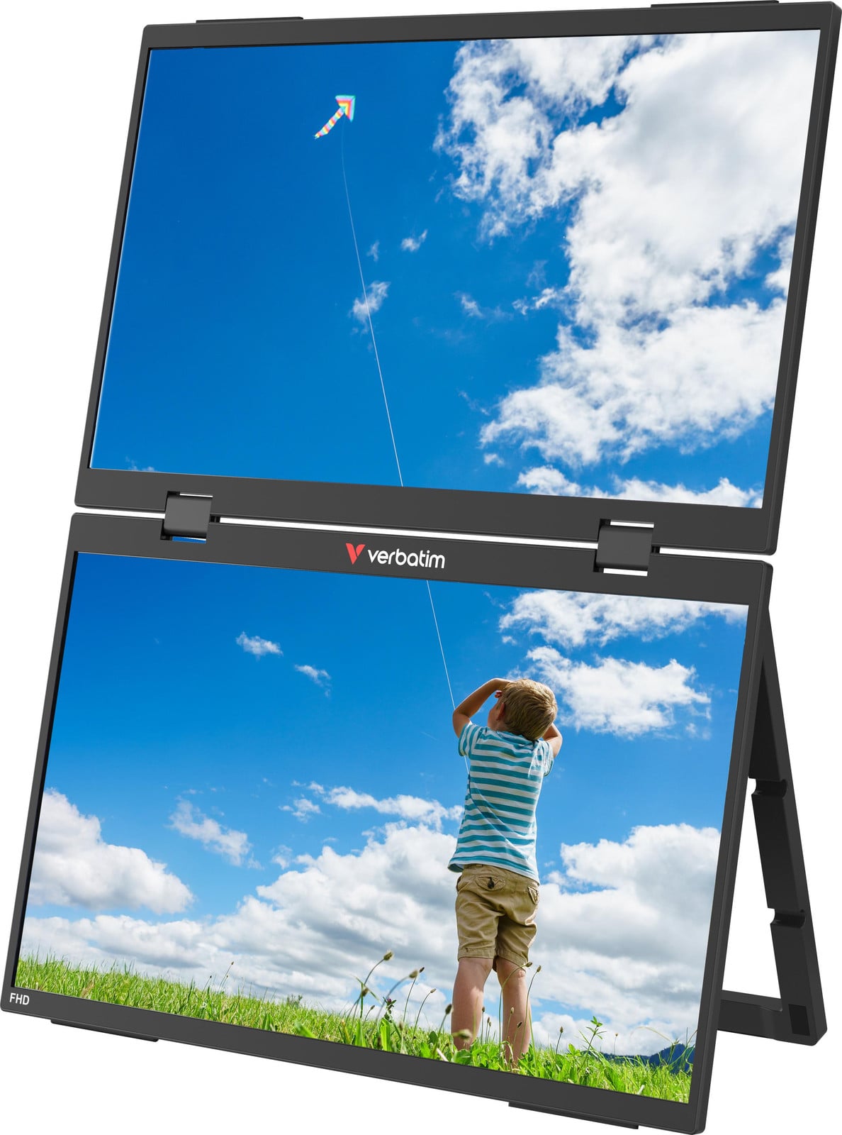 Verbatim 32403 Portable Monitor 15,6 inch FHD Dual Monitor Essentials