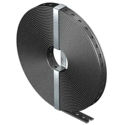 OBO 1473220 Montageband gelocht, kunststoffummantelt 14x3mm, St, FSK, schwarz