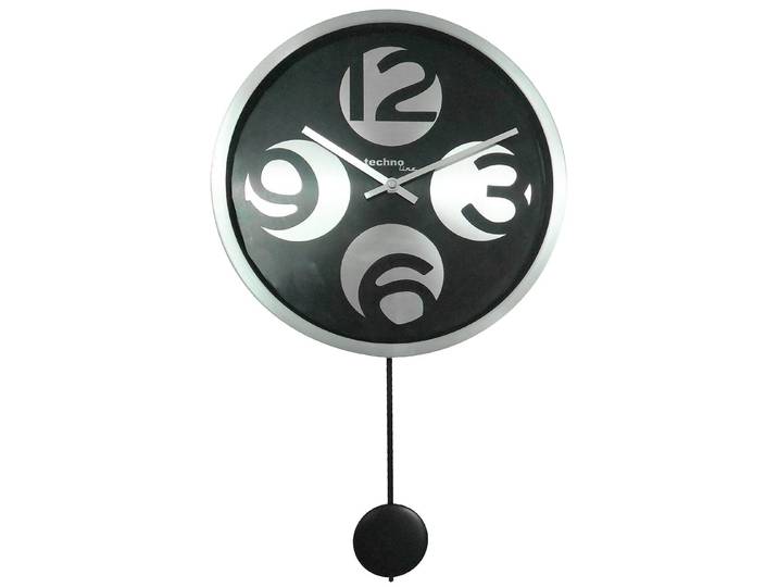 Wanduhr WT 1030 Metallgehäuse Ø 30cm Grau