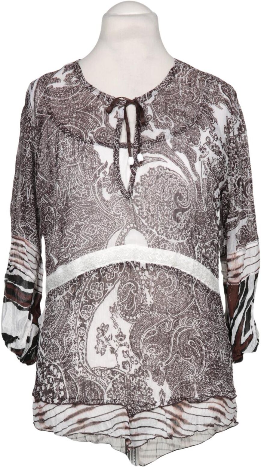 Elisa Cavaletti Damen Bluse, Mehrfarbig, Gr. M, Synthetik - Second Hand