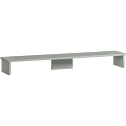 Möbelpartner Monitorständer für Schreibtisch Fox | Large | HxBxT 13x110x20cm | für 2 Bildschirme | Pistazie von PROREGAL