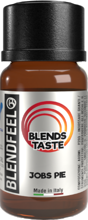 BlendFeel Jobs Pie Blends Taste Aroma Concentrato 10ml Torta Di Mele