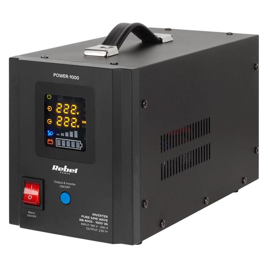 Rebel Power-1000 - Wechselrichter (1000 VA, 700 W) (RB-4003)