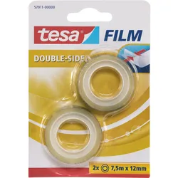 Tesa Doppelseitiges Klebeband 7,5m x 12mm