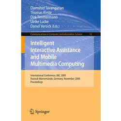 Intelligent Interactive Assistance and Mobile Multimedia Computing, Fachbücher