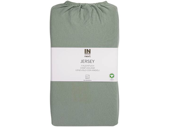 Inhouse Fixleintuch Gots Jersey 90x200 mint