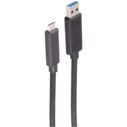 Shiverpeaks --Optisches Glasfaser USB-A Anschlusskabel, USB-C, 3.2, 10G, 30m (BS30-39485) (USB 3.2 Gen 2), USB Kabel