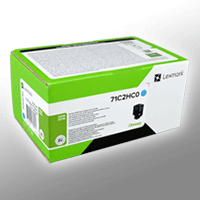 Lexmark Toner 71C2HC0 cyan