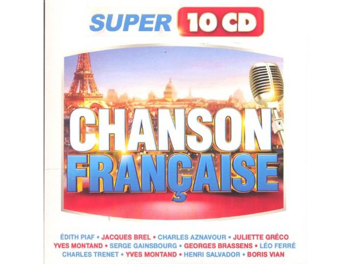 Chanson Française - Super 10 Cd Cda