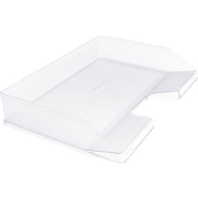 Viking Querformat Briefablage PS (Polystyrol) Stapelbar DIN A4+ Transparent