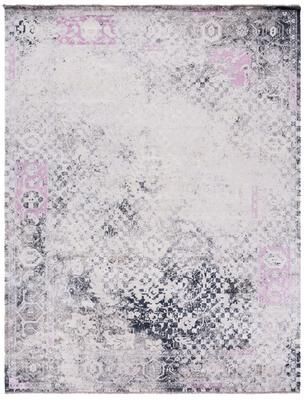 SAFAVIEH Couture Hand-knotted Centennial Lalla Modern Abstract Silk Rug