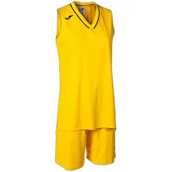 Joma, Damen, Sportshirt, Atlanta (XXL), Schwarz, Gelb