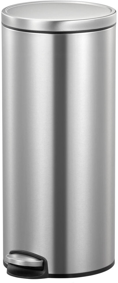 EKO Eva Steel Step On Kitchen Trash Can Stainless Steel 30 L