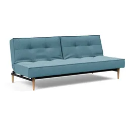INNOVATION LIVING Schlafsofa Splitback Styletto hell Stoff Light Blue