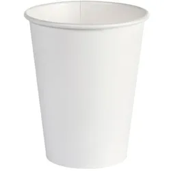 800x DUNI Becher weiß 35 cl Weiß