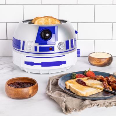 "Star Wars R2D2 Deluxe Toaster by UNCANNY BRANDS in Silver (Size 10"")"