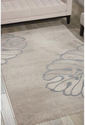 Nourison Maxell Modern Botanical Leaf Area Rug