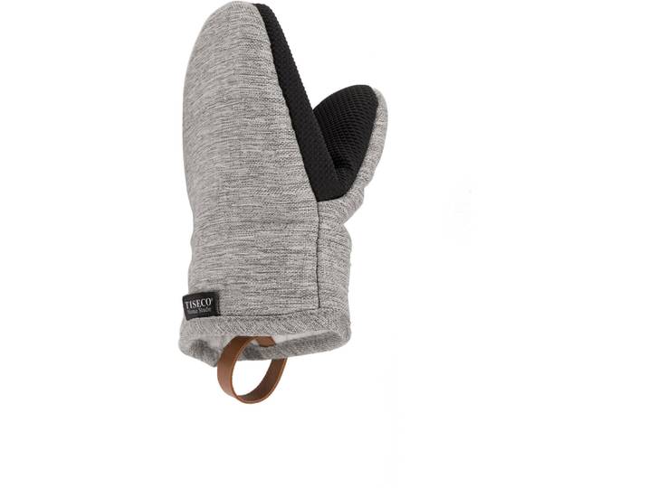 Ofenhandschuh Hercules grau Leinen/Polyester B 18 cm