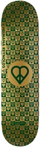 Skateboard Deck Heart Supply Heimana Reynolds Pro (8.25" - Trinity Gold)