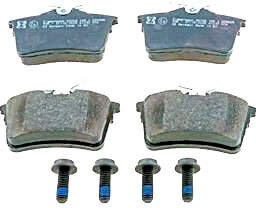 ZIMMERMANN 24765.165.1 Bremsbeläge