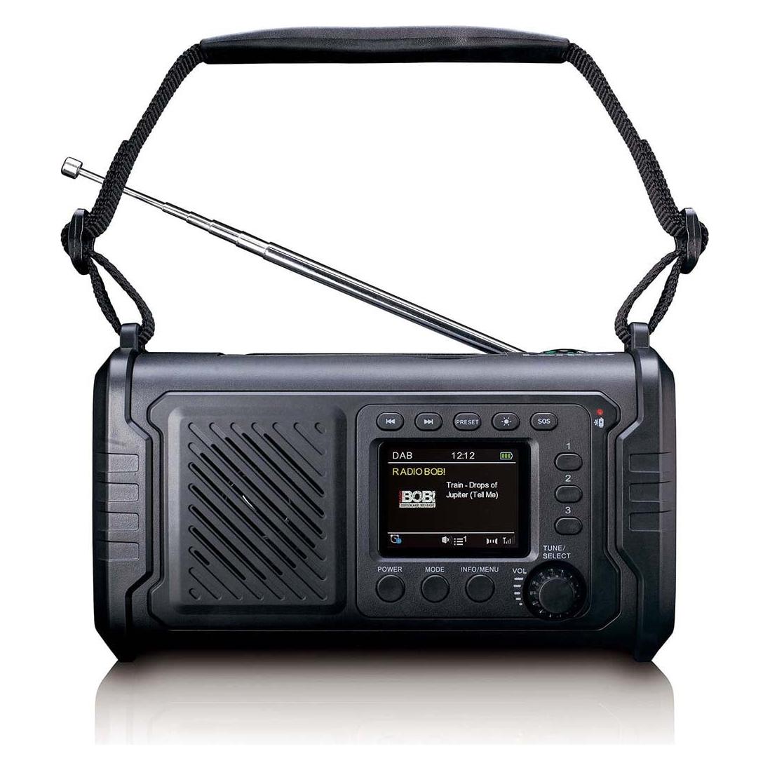 Lenco PDR-055 Notfallradio (DAB+, FM, Bluetooth) (PDR055)