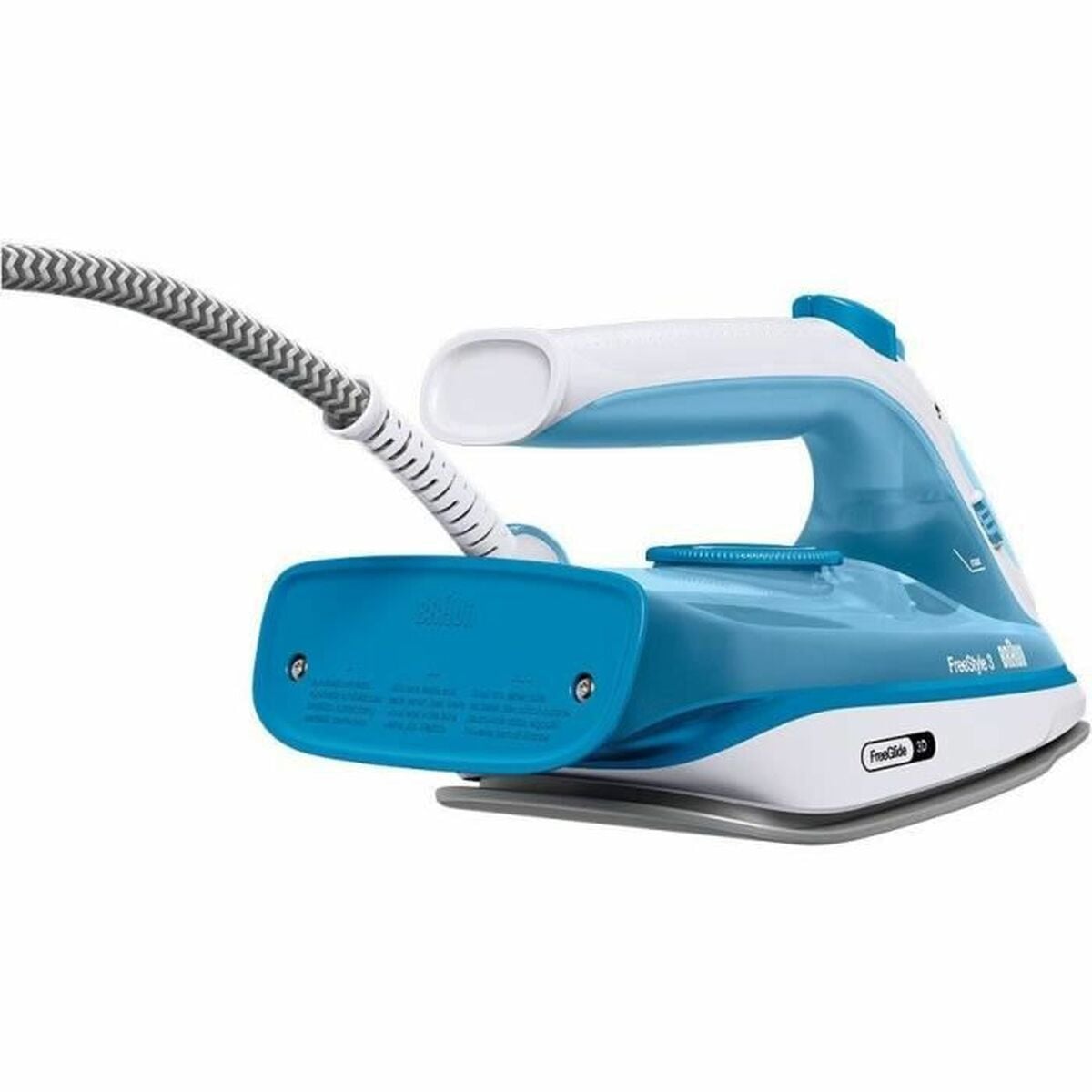 Braun FI3144 BL FreeStyle 3 Stoomstrijkijzer met SuperCeramic zoolplaat en 2400W vermogen