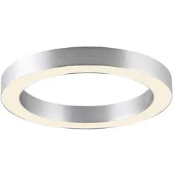 Neuhaus PURE LED-Deckenleuchte Lines Round Metall Grau