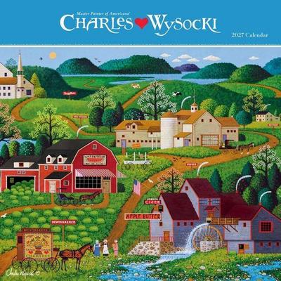 Charles Wysocki Americana 2027 Mini Wall Calendar