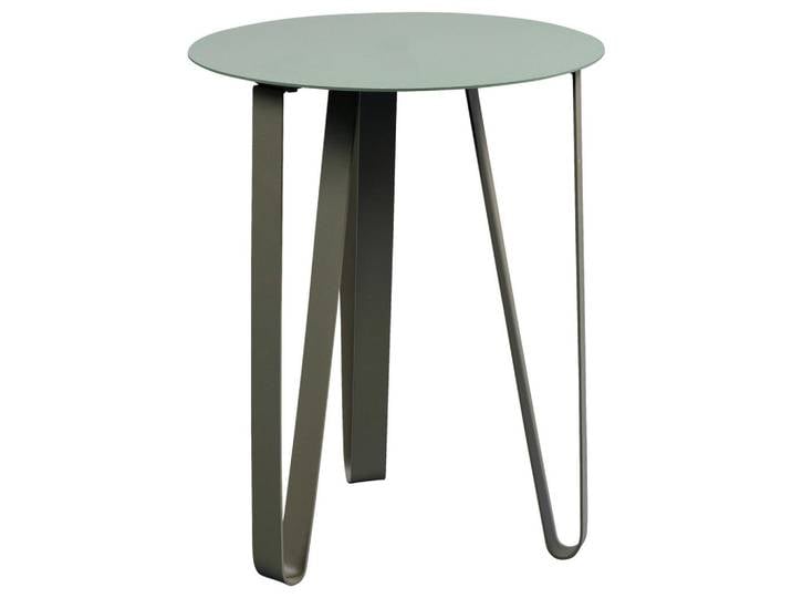 Xora Couchtisch, Grün, Metall, rund, eckig, Haarnadel, 40x50x40 cm, einfacher Aufbau, Wohnzimmer, Wohnzimmertische, Couchtische