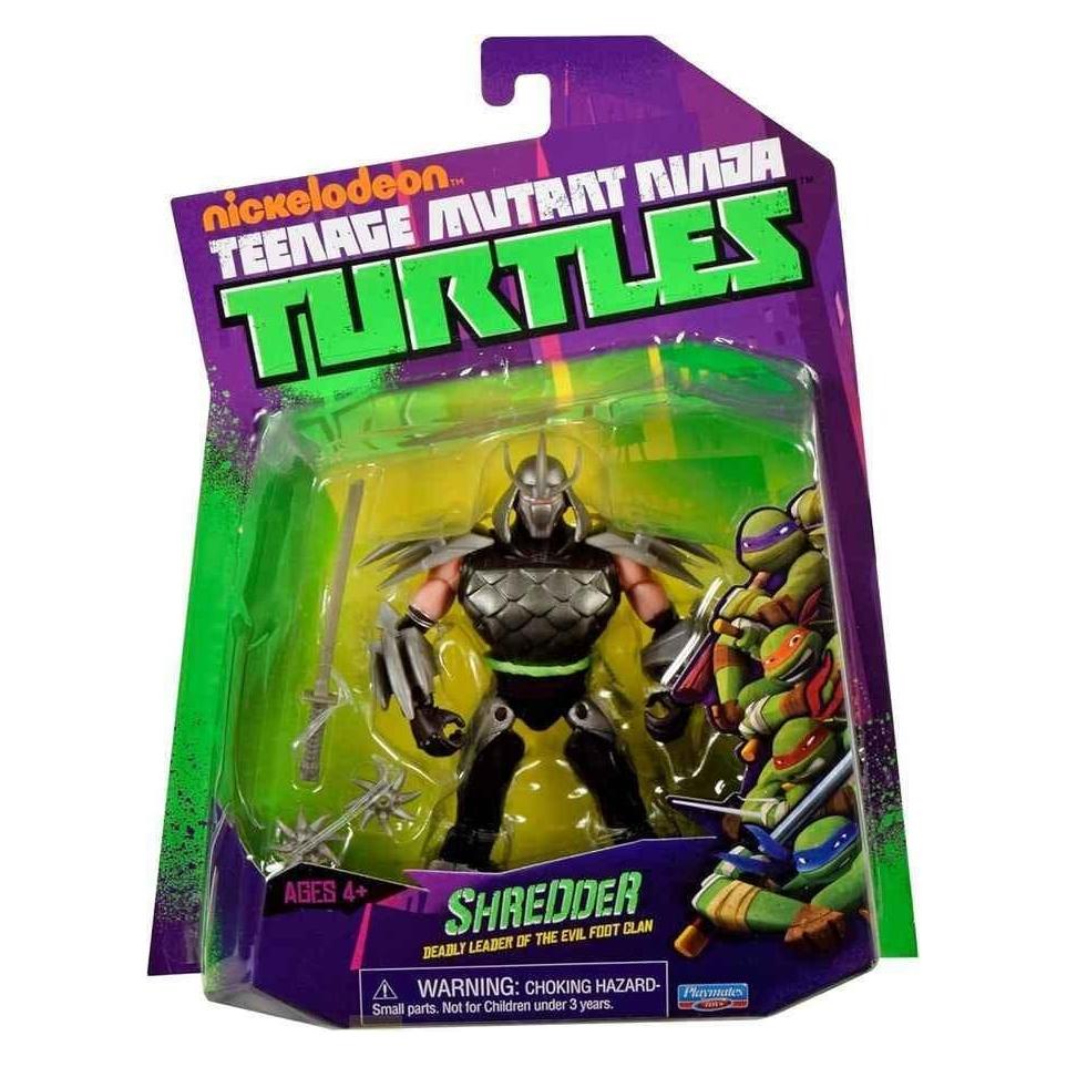 Playmates Teenage Mutant Ninja Turtles World of TMNT Actionfigur Shredder 11 cm (PLA83866)