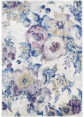 Dream Decor Rugs Provencal Rose Multicolor Floral Area Rug