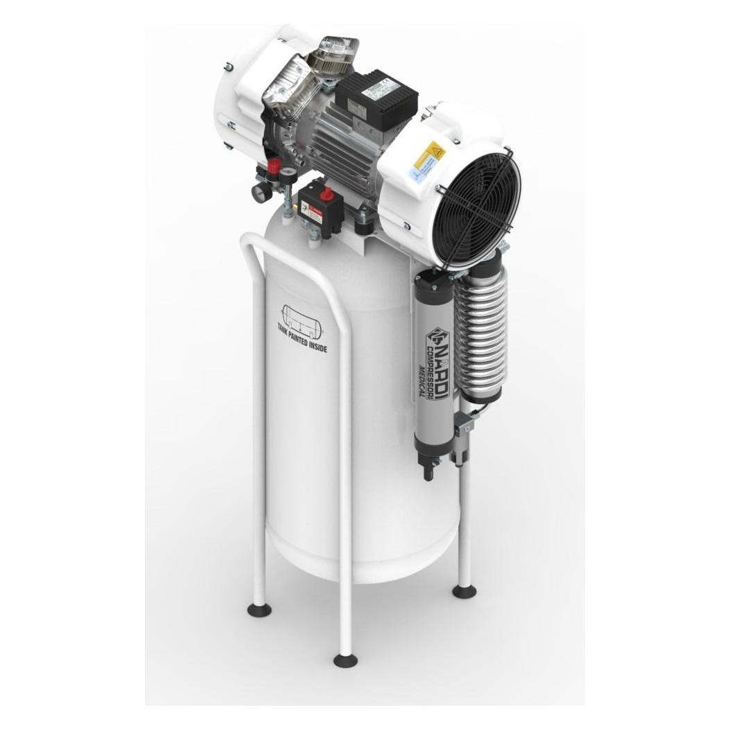 Aerotec AEROMEDIC XTR 4D-90V MIT Trockner (90 l, 10 Bar) (84602672)