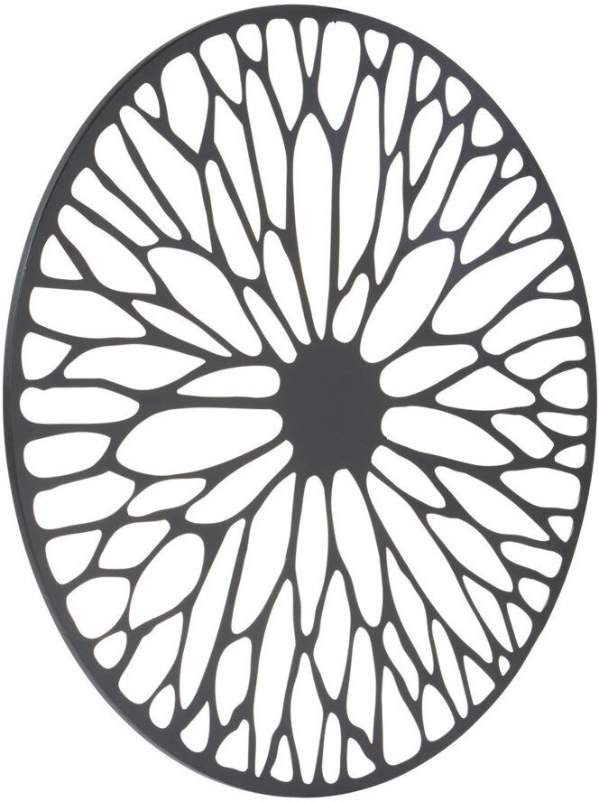 World Menagerie Premier Housewares Wall Décor Black 100cm H x 100cm W x 2cm D