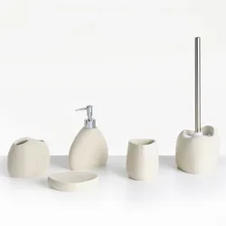 BADACCESSOIRES Set 5-teilig Hellbeige Coata